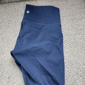 Lululemon navy leggings size 10
